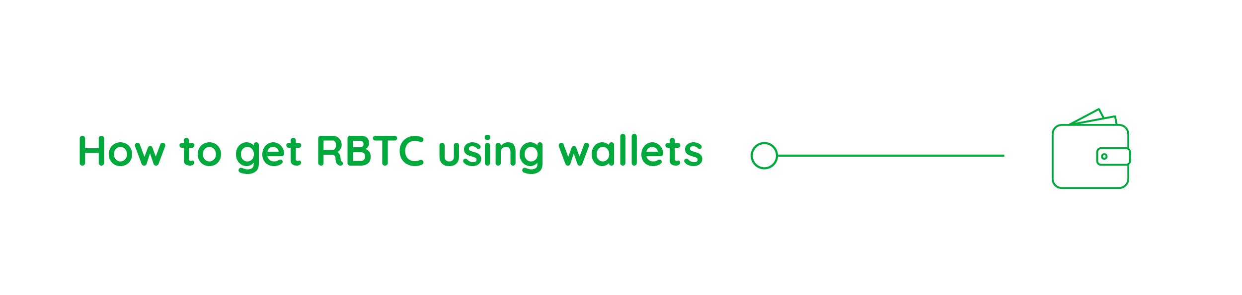 How to get RBTC using wallets