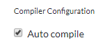 enable auto-compile
