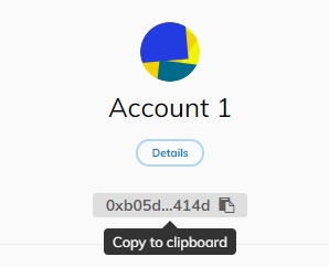 Brave - Copy address to clipboard